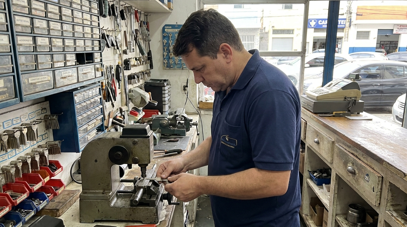 Confecção de Chave Automotiva profissional em Salvador‑BA